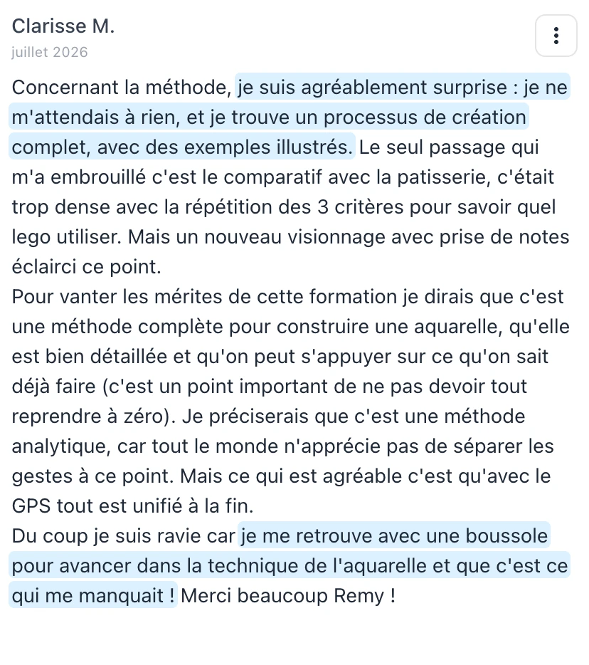 Témoignage de Clarisse