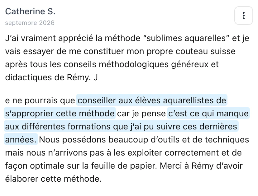 Témoignage de Catherine